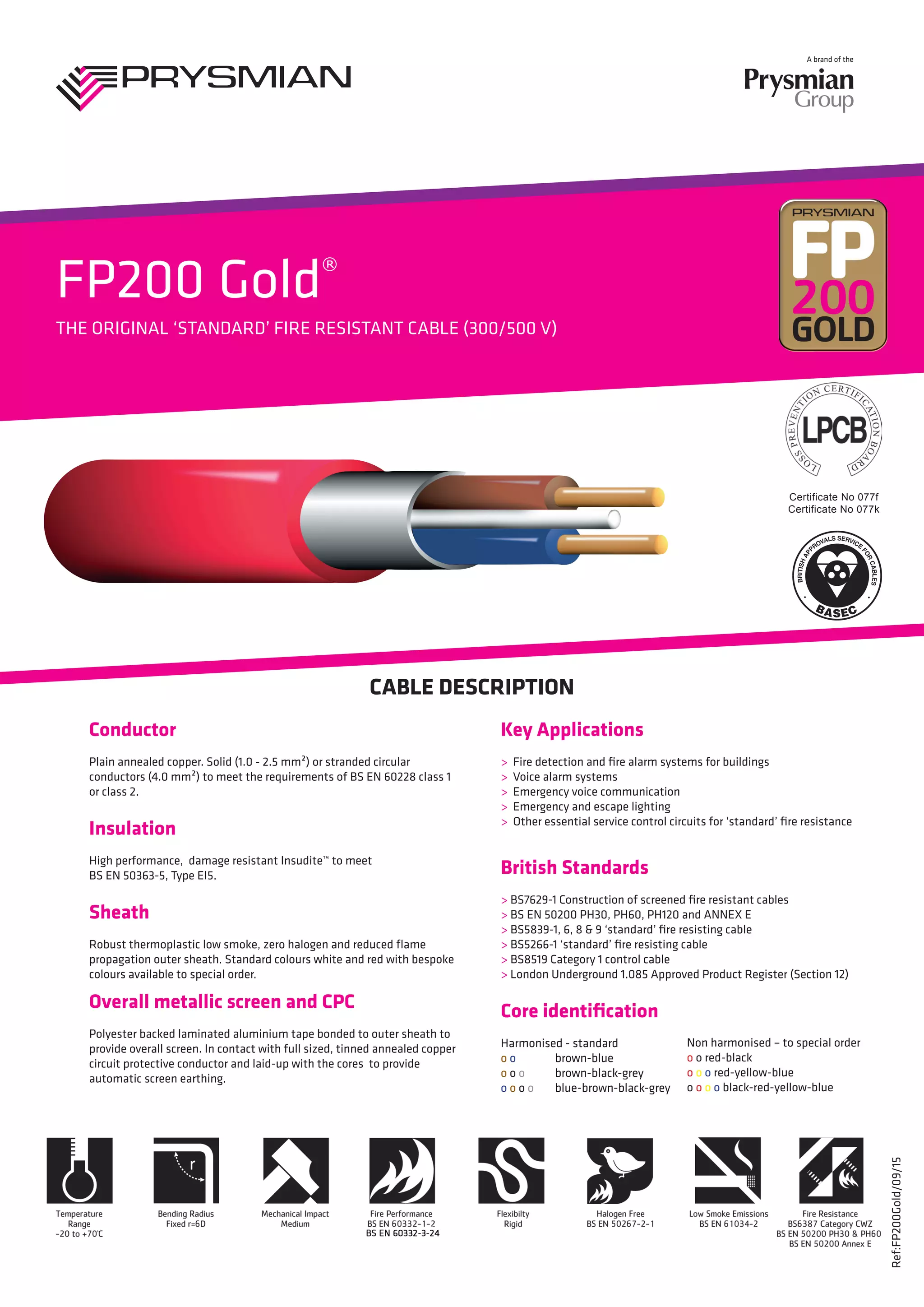 Prysmian Electrical Cable