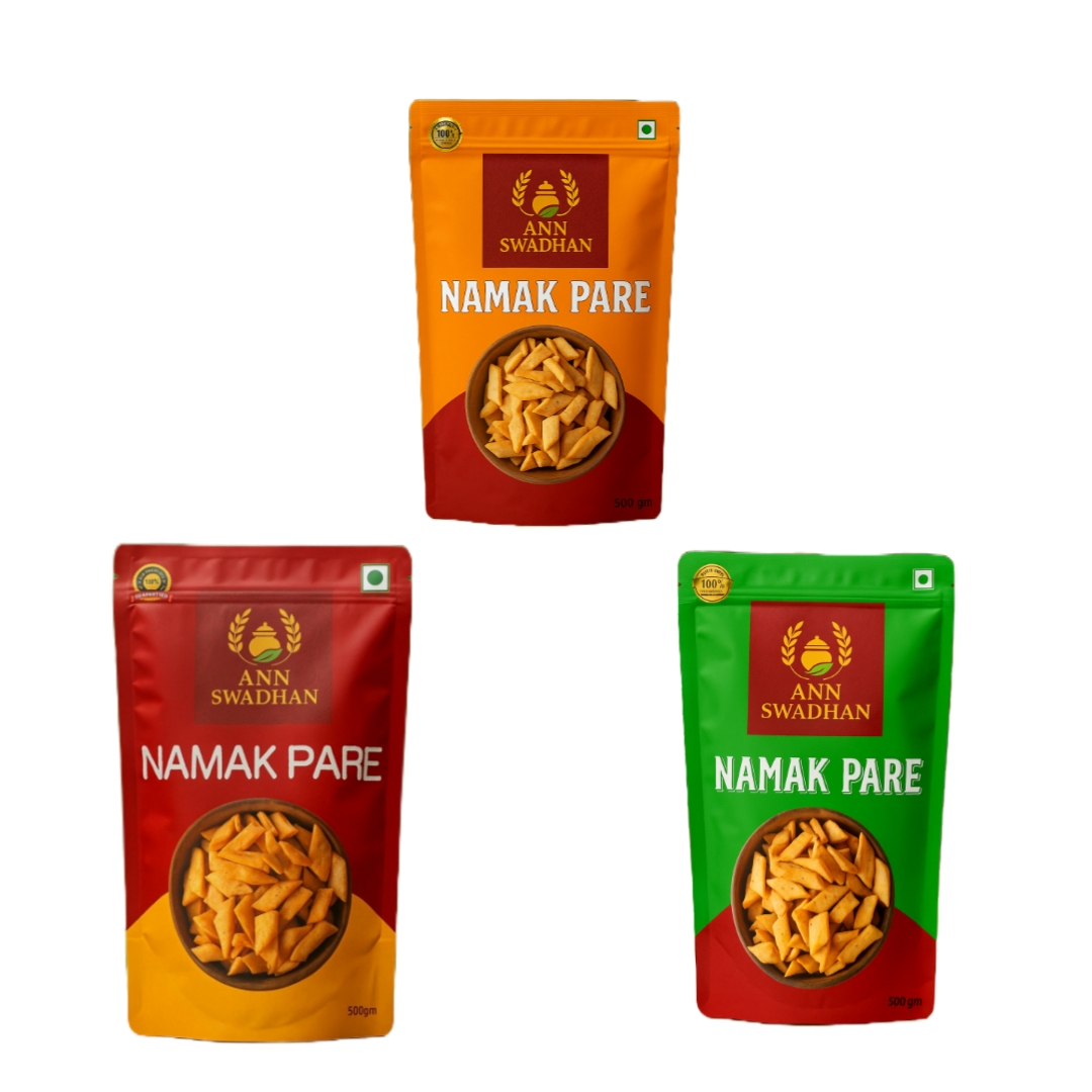 Premium Namak Pare Gift Pack – pack of 3 Flavors 🎁