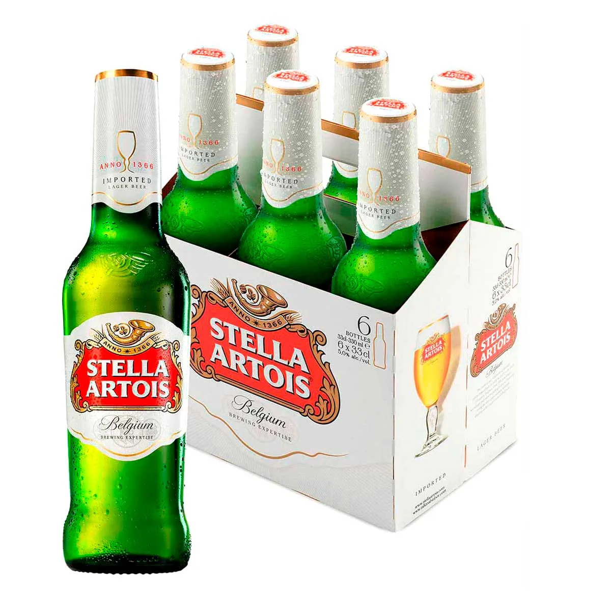 Stella Artois Beer 6-Pack