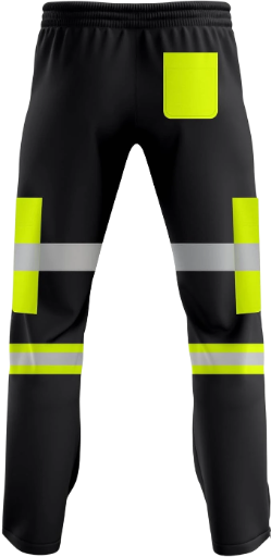 Zyvron Hi-Vis 2-Tone Reflective Jogging Work Trousers