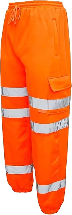 Zyvron Premium Hi-Vis Workwear Jogging Bottoms/Pants