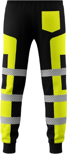 Zyvron Hi-Vis Safety Work Trousers / Reflective Jogger Pants