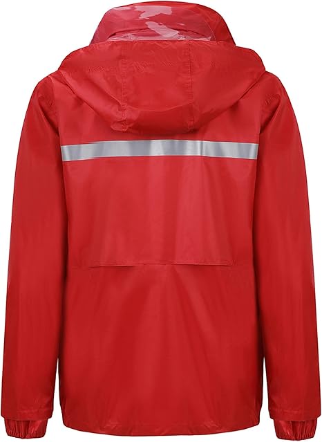 ZYVRON Premium Reflective Waterproof Rain Suit 