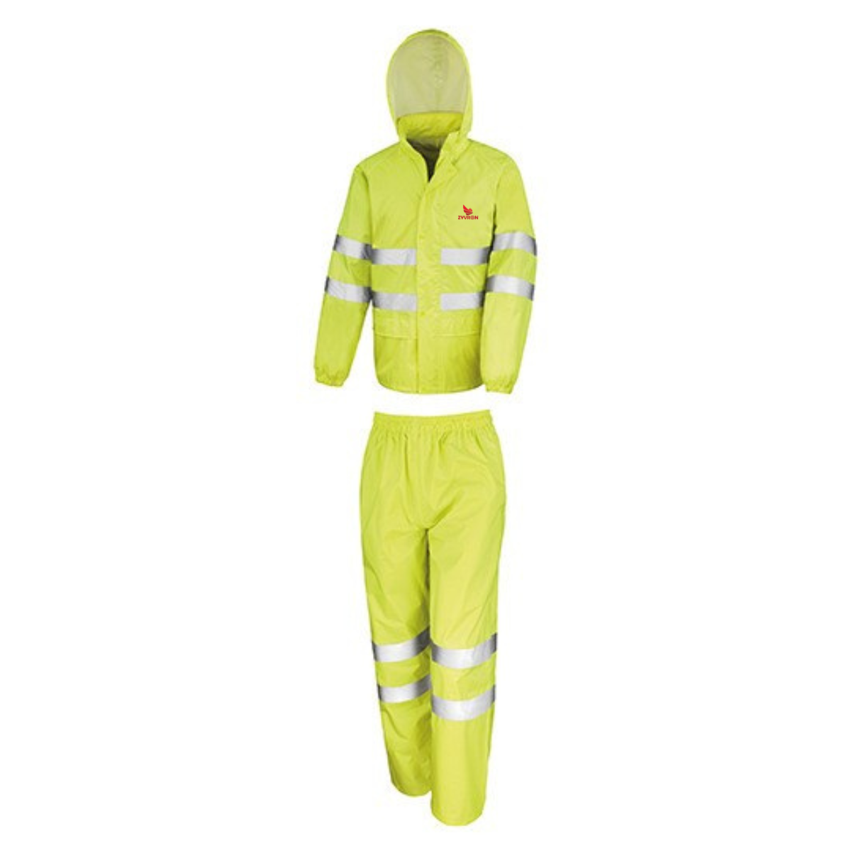 Zyvron Safe-Guard High-Visibility Waterproof Suit