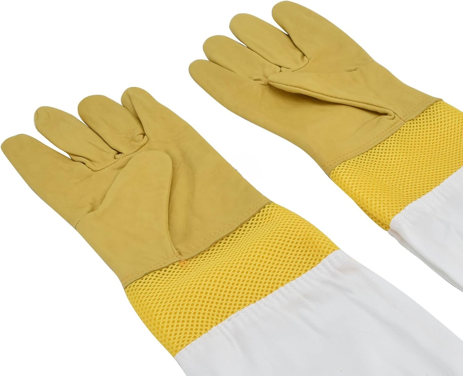Zuvron Premium Sheepskin Beekeeping Gloves