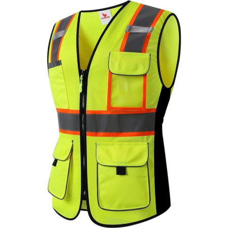 Zyvron Premium High-Visibility Safety Vest