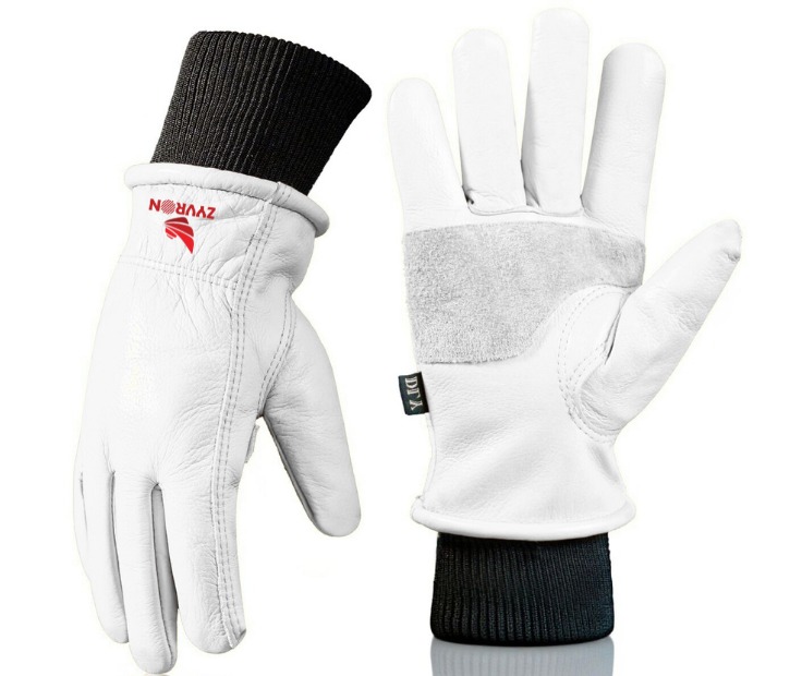 Water-Resistant, Insulated, Cold Industries Work Gloves