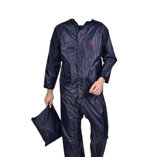 ZYVRON Lightweight Waterproof Rain Suit with Hood 