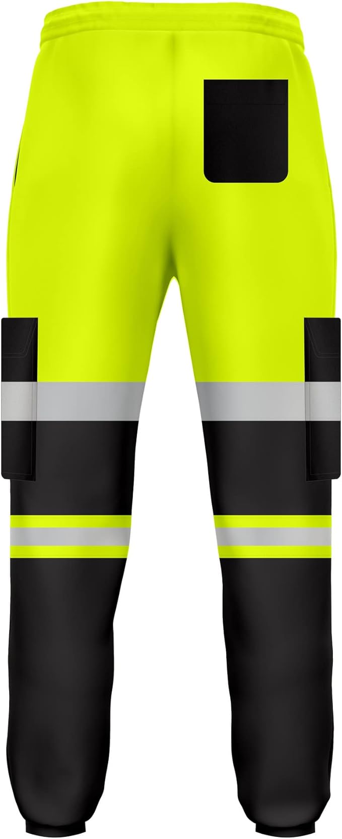 Zyvron Hi-Vis 2-Tone Reflective Jogging Work Trousers