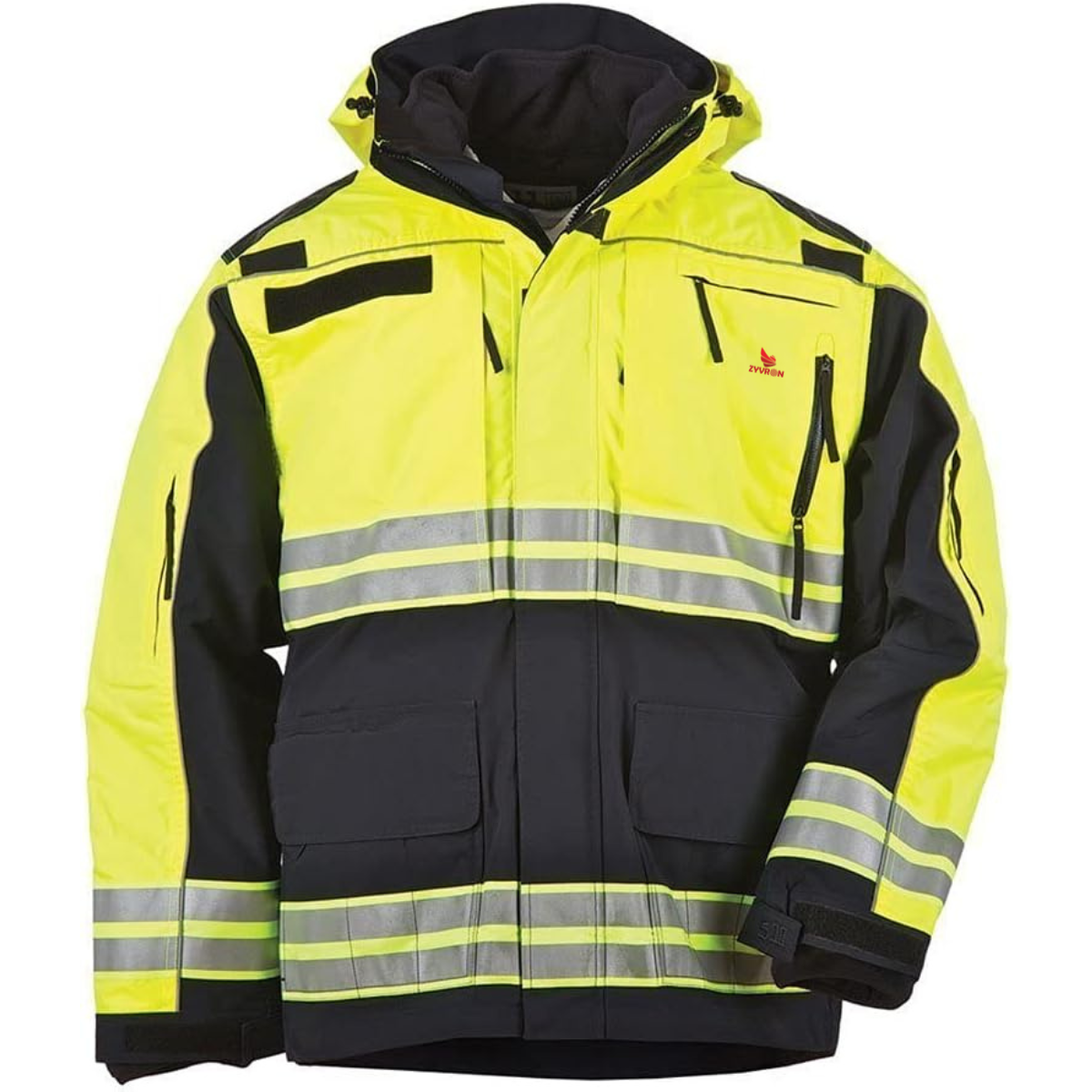 Zyvron Premium Rescue & Tactical High-Visibility Parka Jacket