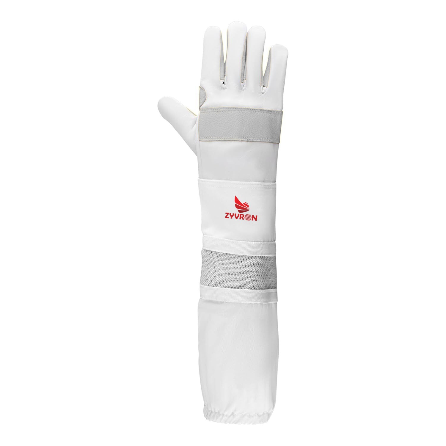 Zvvron Cowhide Beekeeping Gloves with Ventilated Gauntlets