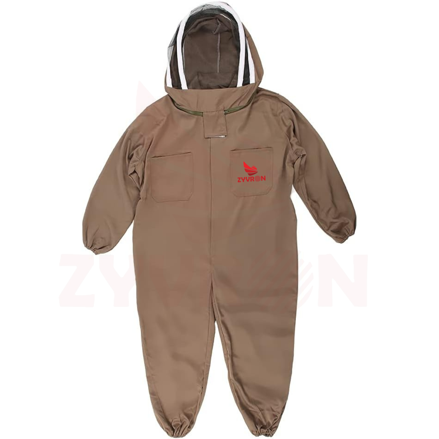Premium Unisex Beekeeping Suit with Detachable Veil – Cotton-Poly Blend