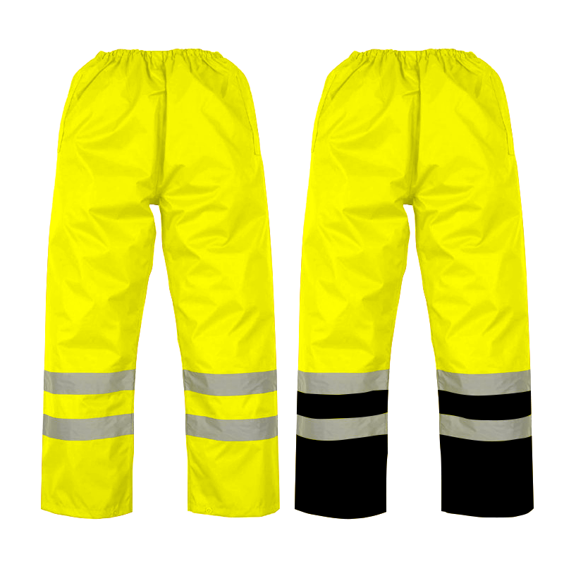 Zyvron International Standard High Vis Oxford Fabric Reflective Rain Pants