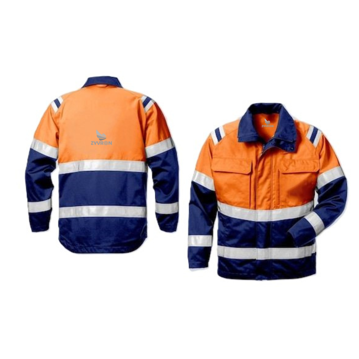 Zyvron 2-Tone High Visibility Safety Jacket