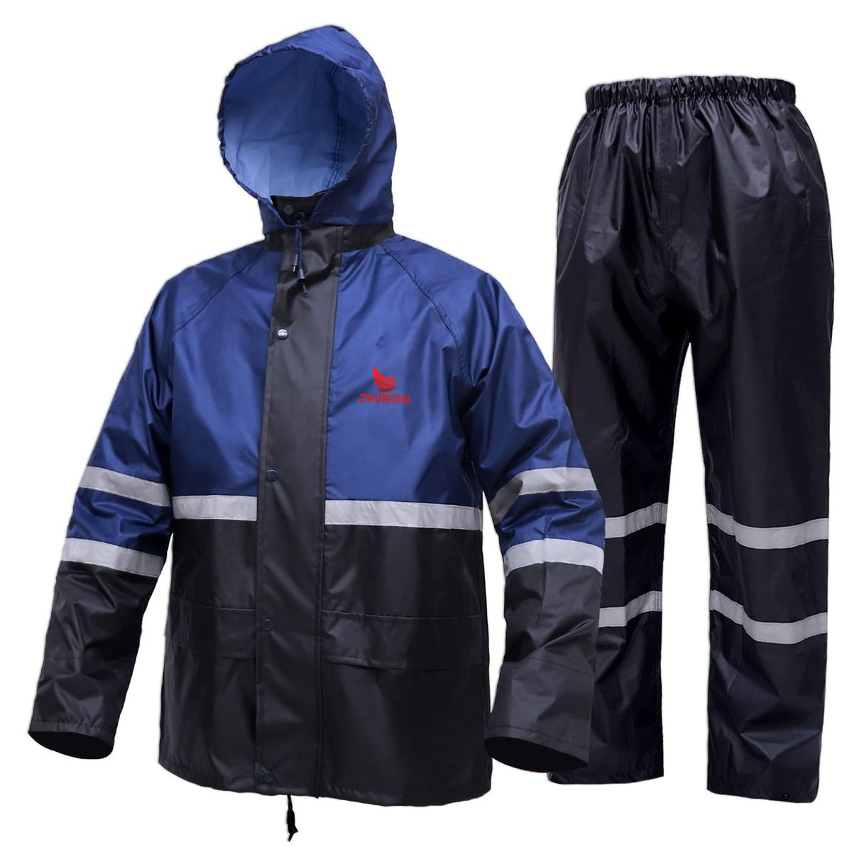 High Visibility Waterproof Rain Suit – Reflective Safety Unisex Jacket & Pants