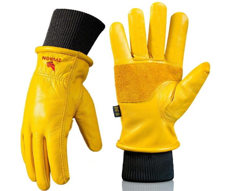 Water-Resistant, Insulated, Cold Industries Work Gloves