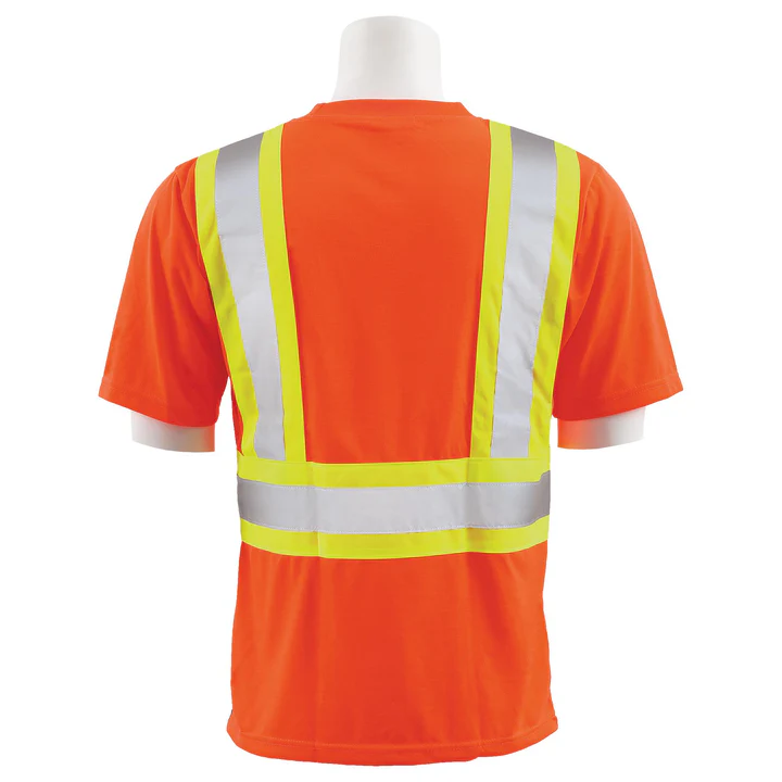 Zyvron Hi Vis Short Sleeve T-Shirt with Contrasting Trim