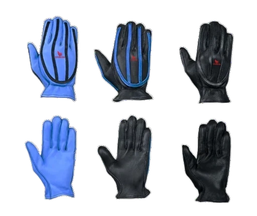 Unisex Leather and Synthetic Gloves