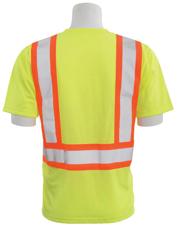 Zyvron Hi Vis Short Sleeve T-Shirt with Contrasting Trim
