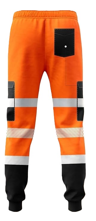 Zyvron Hi-Vis Safety Work Trousers / Reflective Jogger Pants