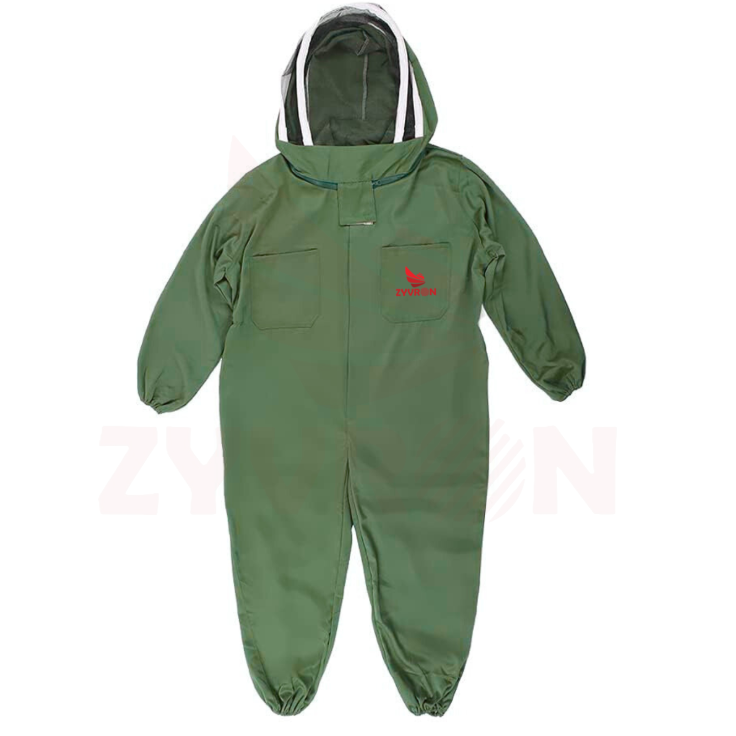 Premium Unisex Beekeeping Suit with Detachable Veil – Cotton-Poly Blend