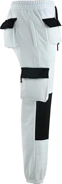 Zyvron Luxury Hi-Vis Fleece Cargo Work Trousers Joggers