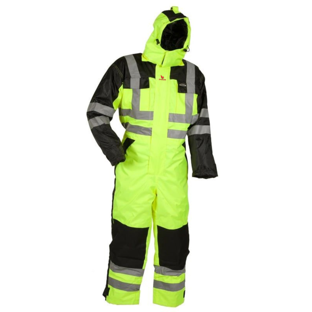Zyvron Hi-Vis Winter Waterproof Coverall 