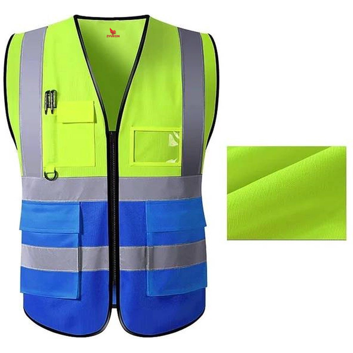 Zyvron Breathable Pro-Lite Reflective Safety Vest