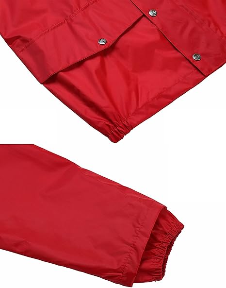 ZYVRON Premium Reflective Waterproof Rain Suit 