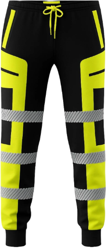 Zyvron Hi-Vis Safety Work Trousers / Reflective Jogger Pants