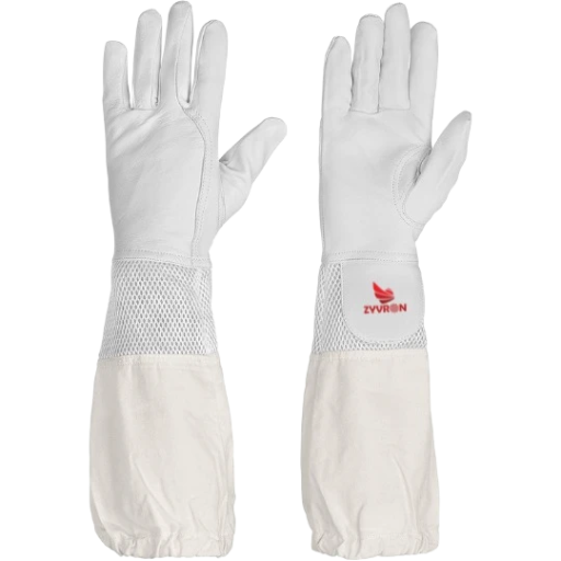 Goatskin Beekeeping Gloves with Ventilated Cuffs