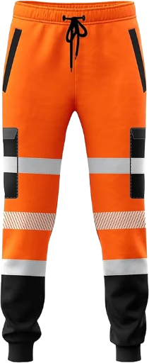 Zyvron Hi-Vis Safety Work Trousers / Reflective Jogger Pants