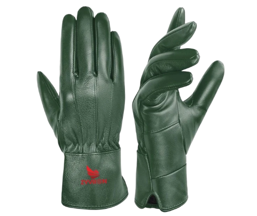 ZYVRON Women Sheepskin Leather Gloves