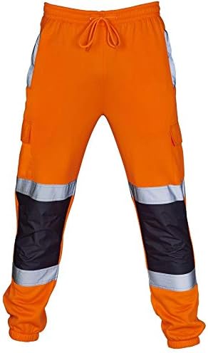 Zyvron Hi-Vis Fleece Cargo Work Trousers