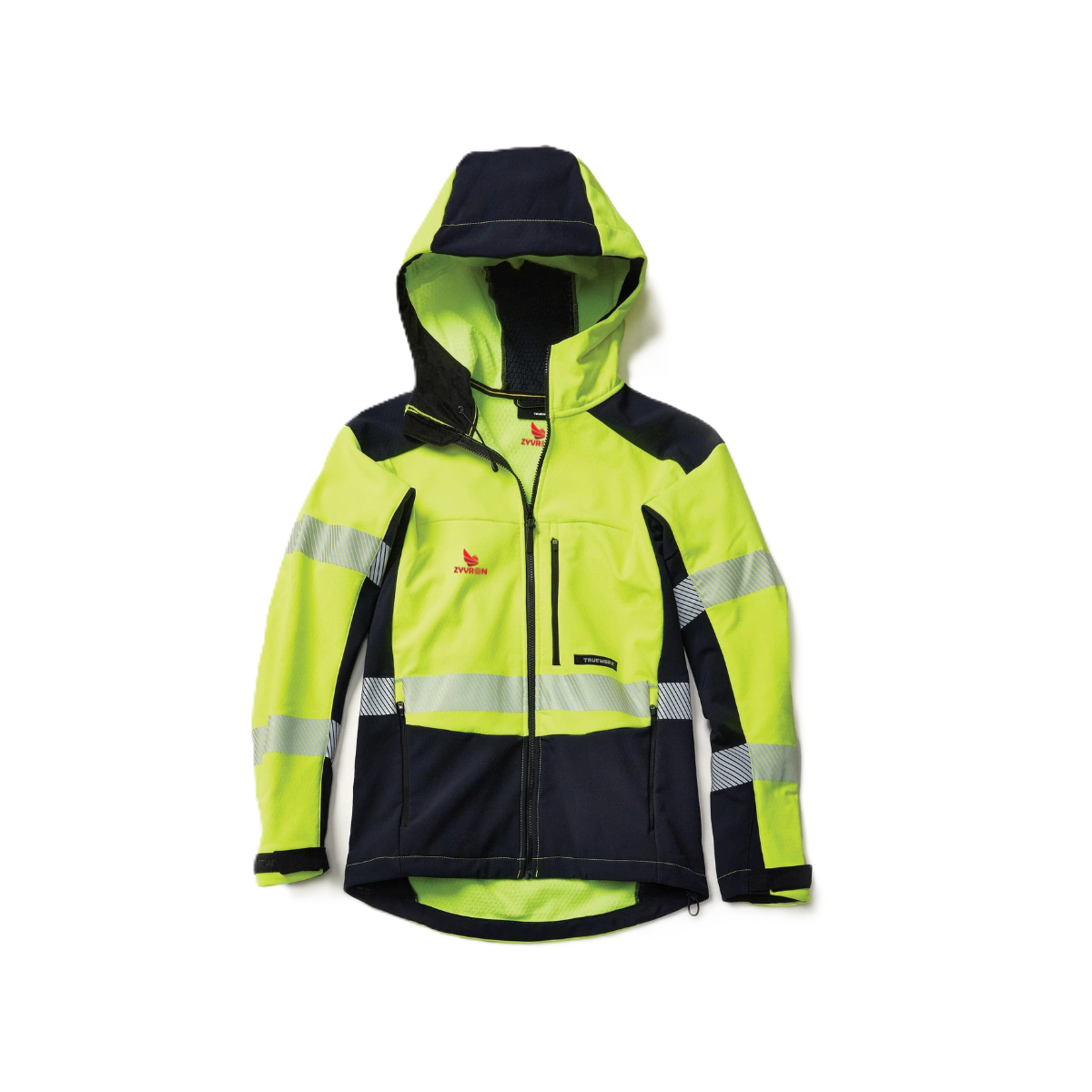 ZYVRON Pro-Builder Hi-Vis Waterproof Work Jacket for Construction