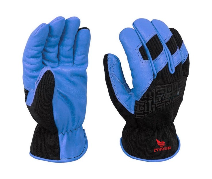 Grain Buffalo Leather & Synthetic Hybrid Gloves