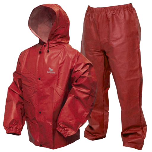 ZYVRON Unisex Ultra-Luxe Pro Rain Suit – 2-Layer