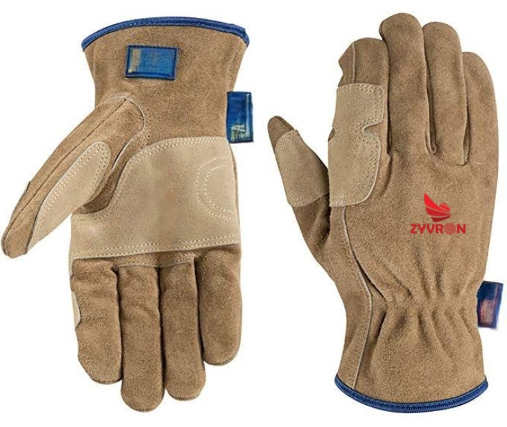 Cold Industrial and Mechanic Heavy-Duty Leather Work Gloves