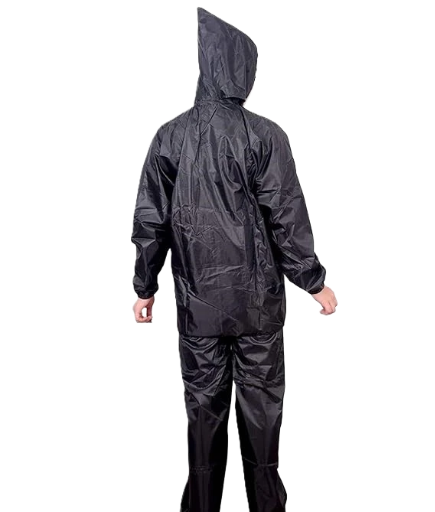 ZYVRON Lightweight Waterproof Rain Suit with Hood 