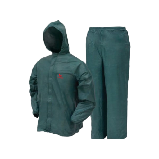 ZYVRON Ultra-Lite II Rain Suit – Waterproof Rainwear for Men & Women (Green)