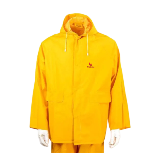 ZYVRON Heavy-Duty PVC Rain Suit