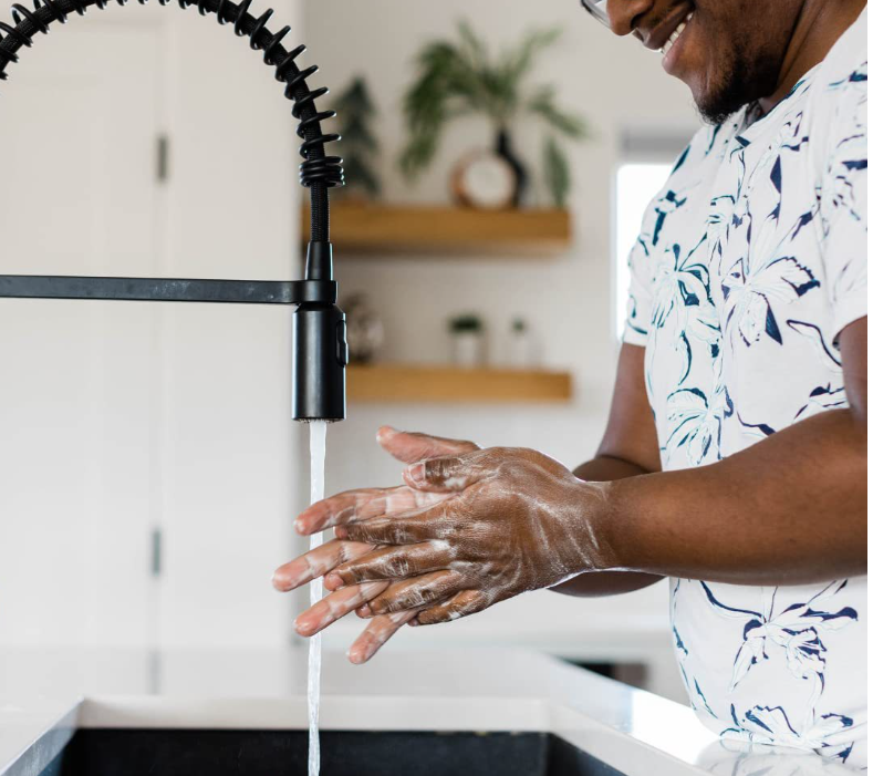 100% Natural Vegan Raw Baobab fruit Sop Black Soap from Africa