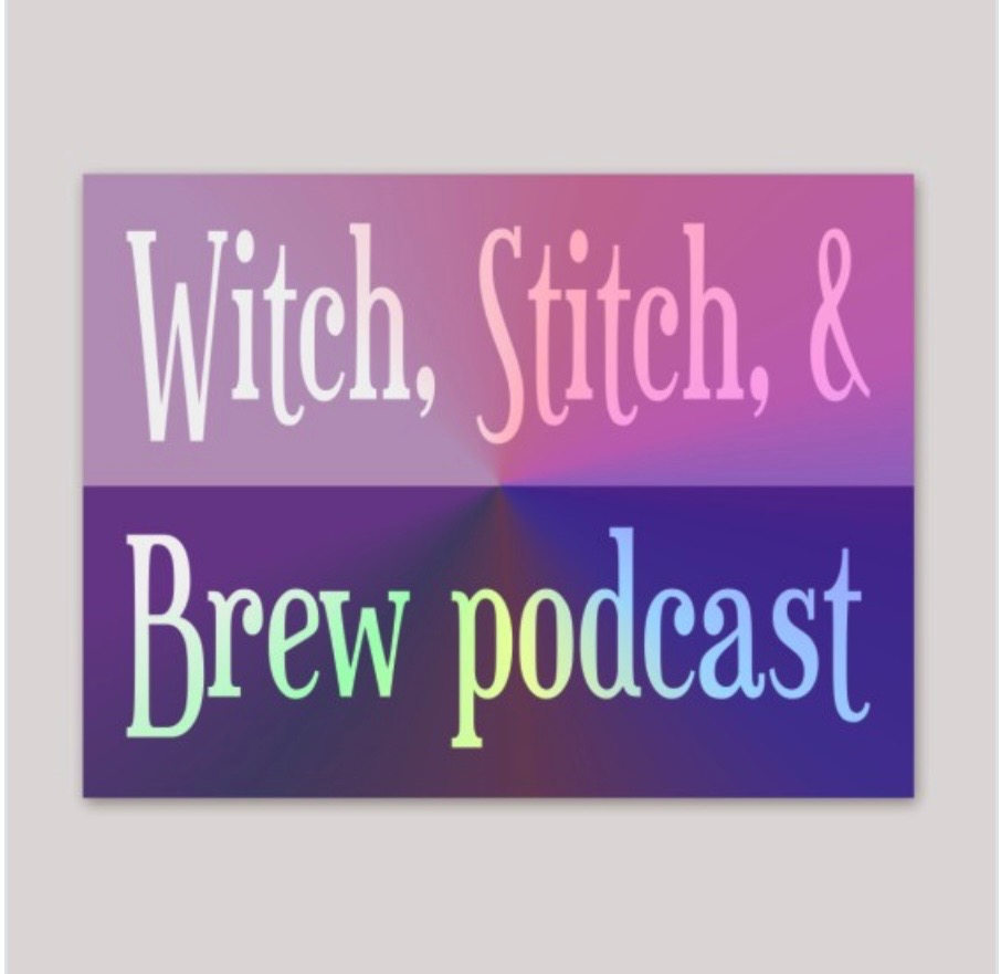Witch, Stitch, & Brew Sticker 