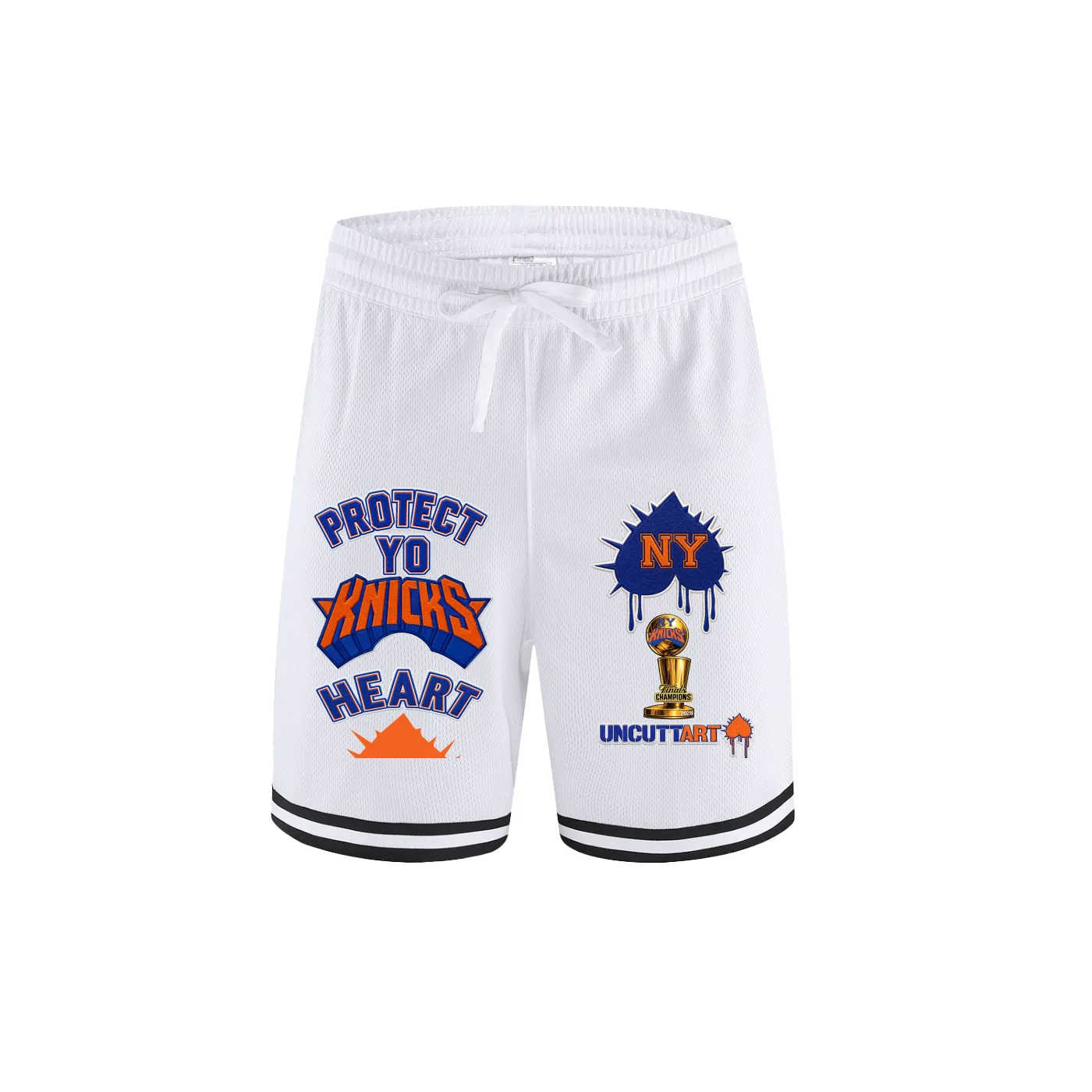 NY Knicks Themed Basketball Shorts