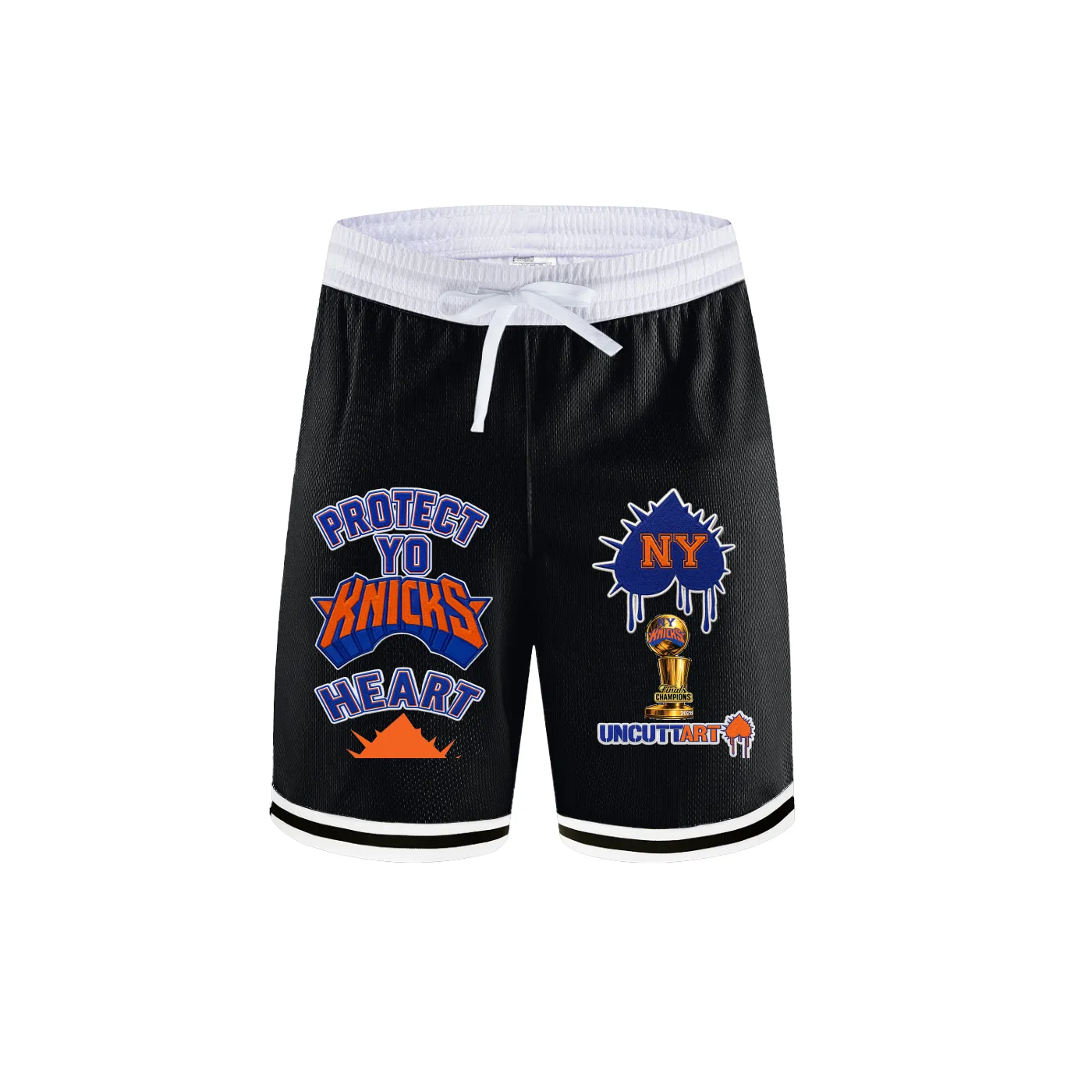 NY Knicks Themed Basketball Shorts