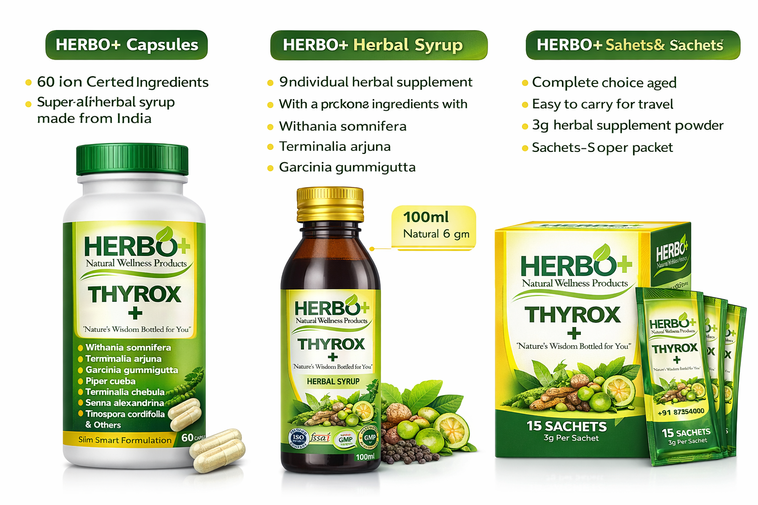 Herbo+ Thyrox Wellness Kit