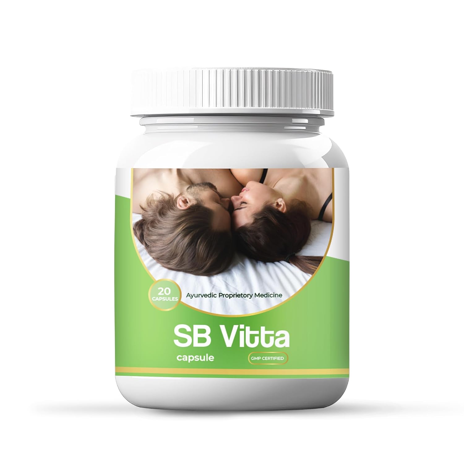 SB Vitta Ayurvedic Testosterone Booster Capsules for Men & Women | Energy Support