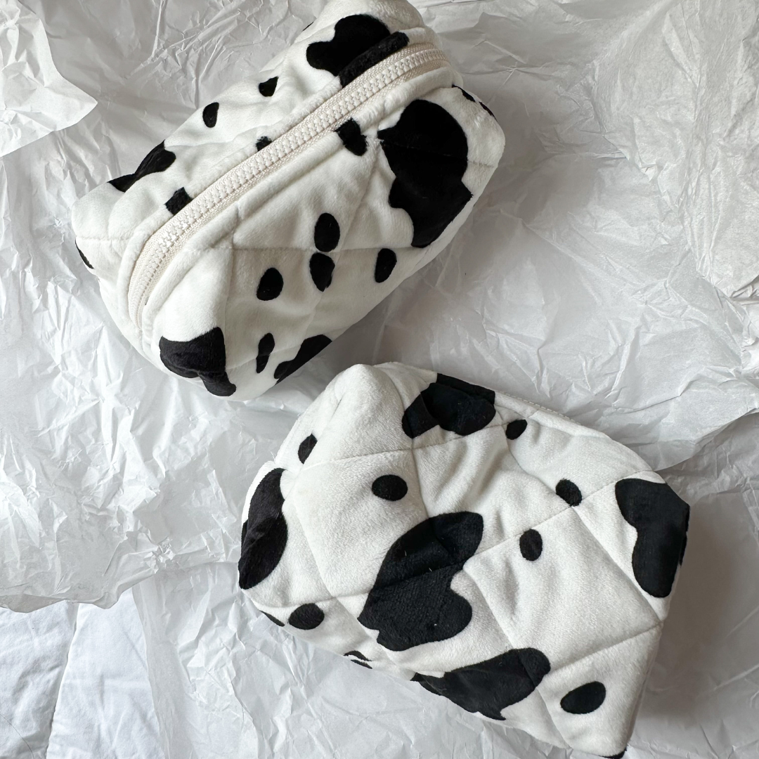 Animale Quilted Makeup Pouch