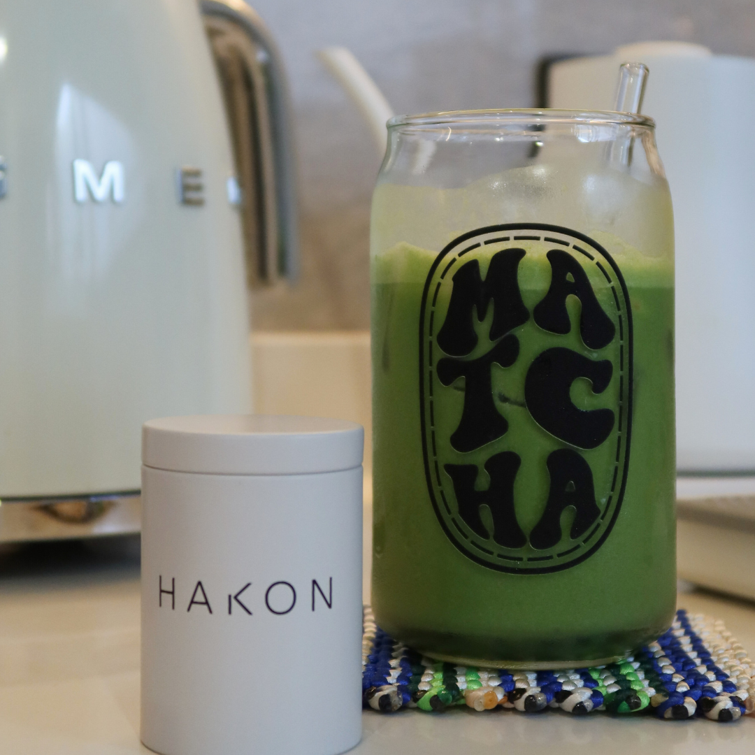 Cutie Cup Matcha 14 oz Glass Cup