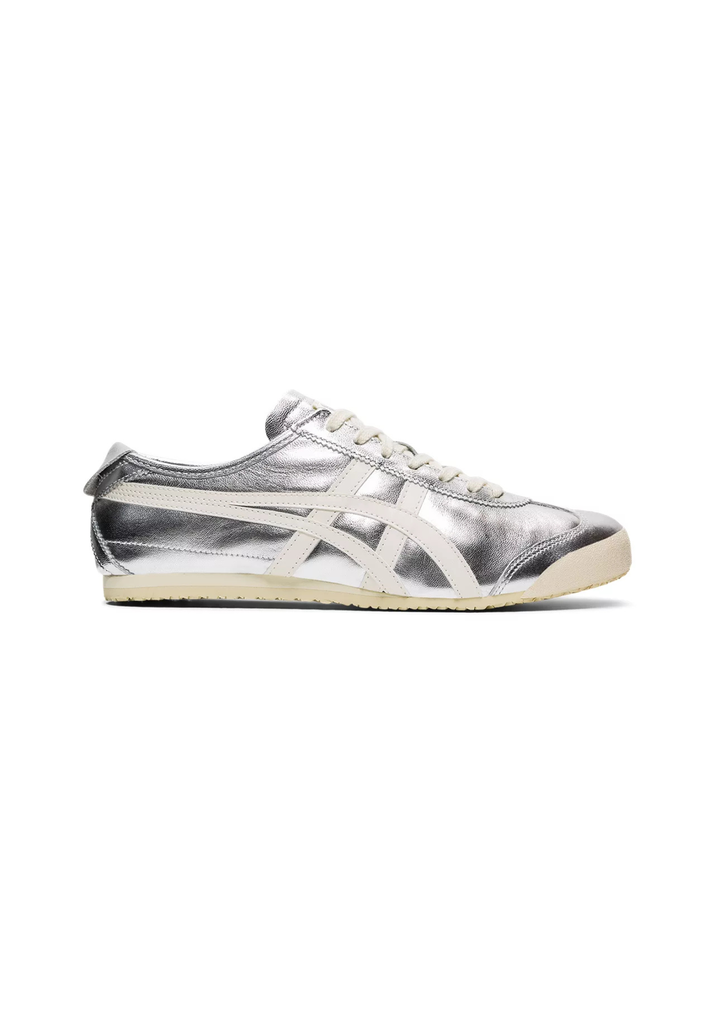 Tiger Mexico 66 Silver Sneaker